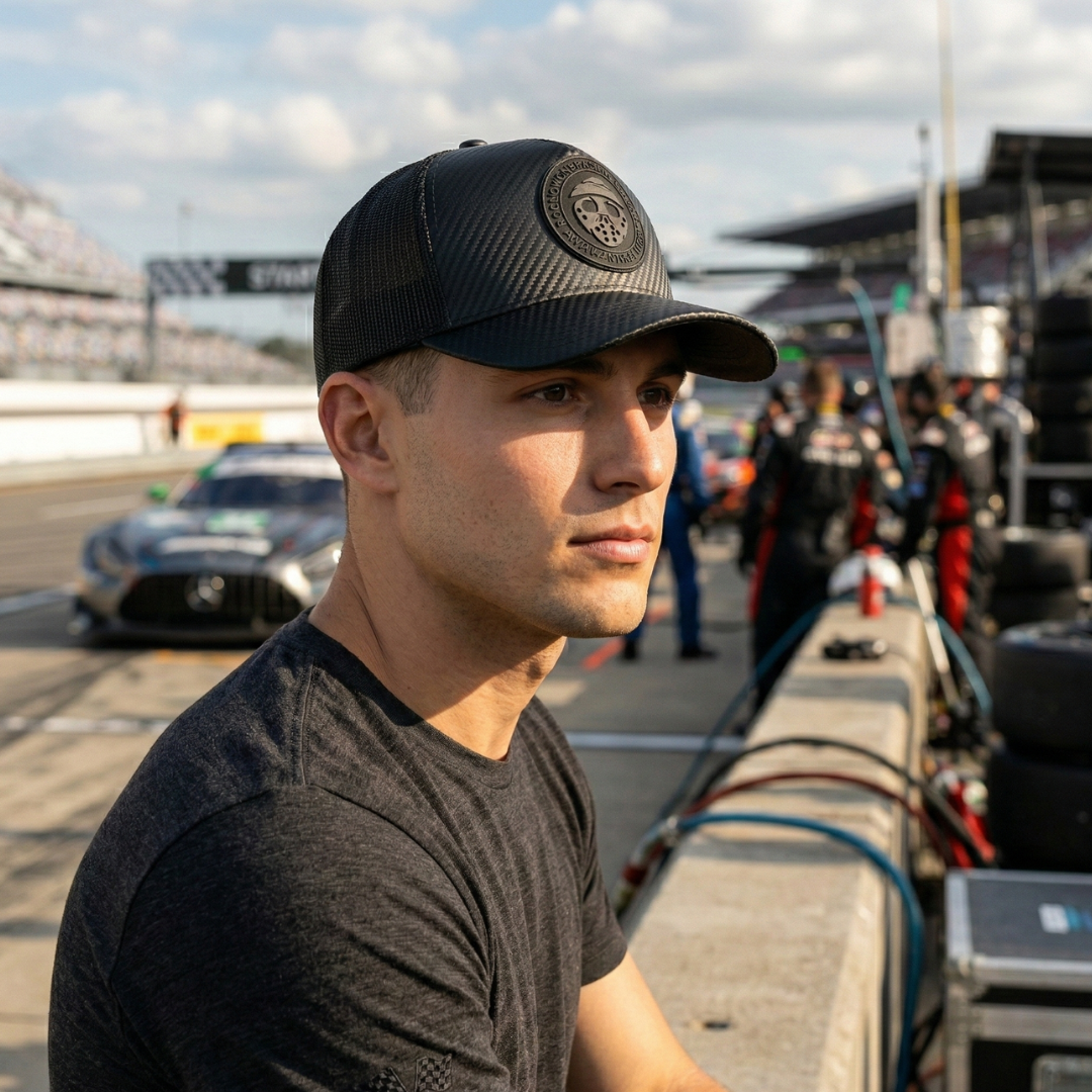 Gorra "Borderline" Black Edition - Trucker Premium