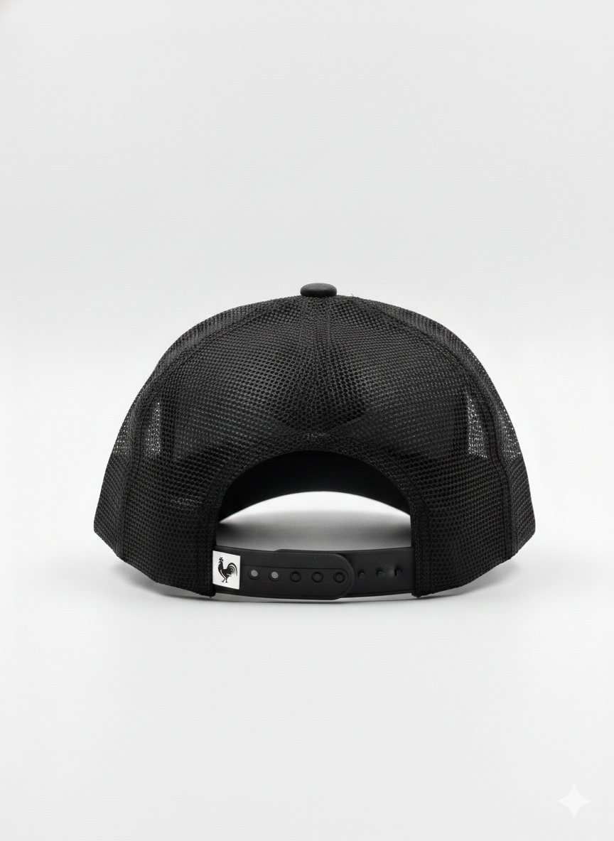 Gorra "Borderline" Black Edition - Trucker Premium